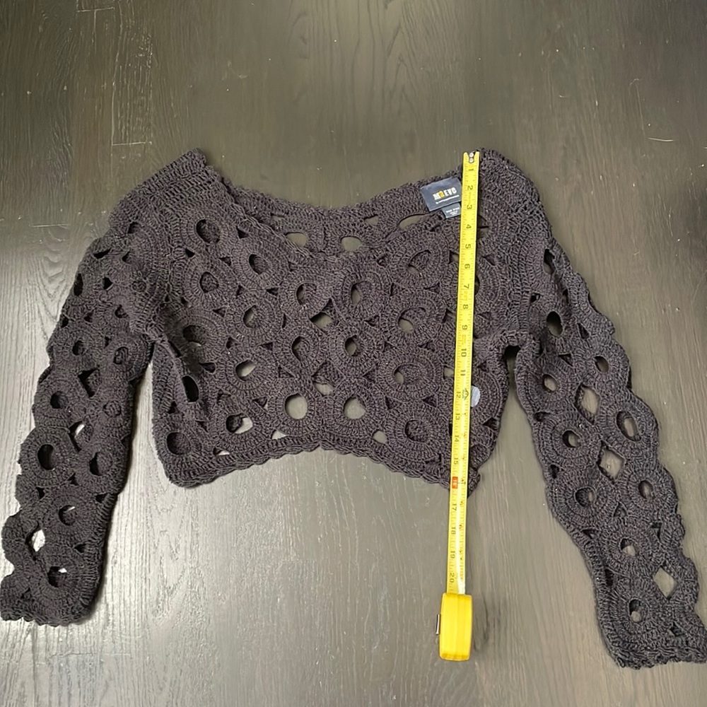 Anthropologie Maeve Crochet Sweater